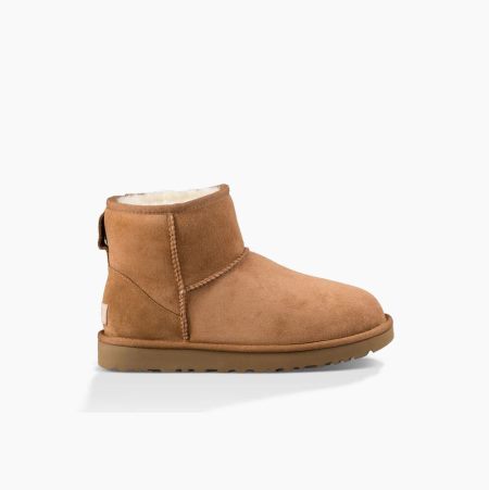 UGG Classic Mini II - Boots Dame - Brune (NO-R437)